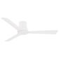 Minka-Aire Simple Flush 52" Indoor/Outdoor Ceiling Fan in Flat White, , large