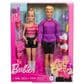 Barbie and Ken Fashionista Doll Set in Multicolor, , large