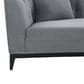 Blue River Melange Sofa in Gray Velvet, , large