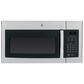 GE Appliances 4pc Kitchen Package with 21.9 Cu. Ft. French Door Refrigerator, 30" Freestanding Electric Range with Self-Clean, 1.6 Cu. Ft. Over-the-Range Microwave, and 30" Freestanding Electric Range with Self-Clean in Stainless Steel, , large