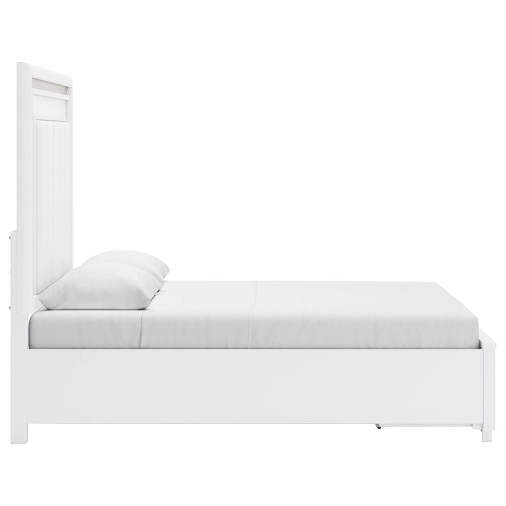 Millenium Chalanna 5-Piece Queen Bedroom Set in White Lacquer, , large