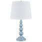 Slatehouse 20.5" Stacked Metal Table Lamp in Blue, , large