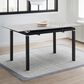 Blue River Giana Extendable Dining Table in Black and Carmen Grey - Table Only, , large