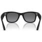 Rayban Glasses Wayfarer Gen 2 53mm Sunglasses with Graphite Polarized Lenses in Matte Black, , large