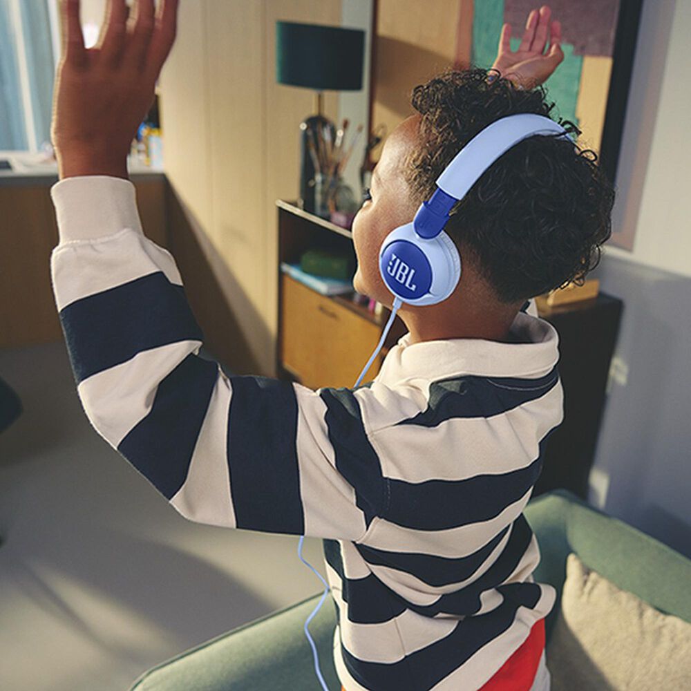 JBL Junior 320 On-Ear Wired Headphone in Blue, , large