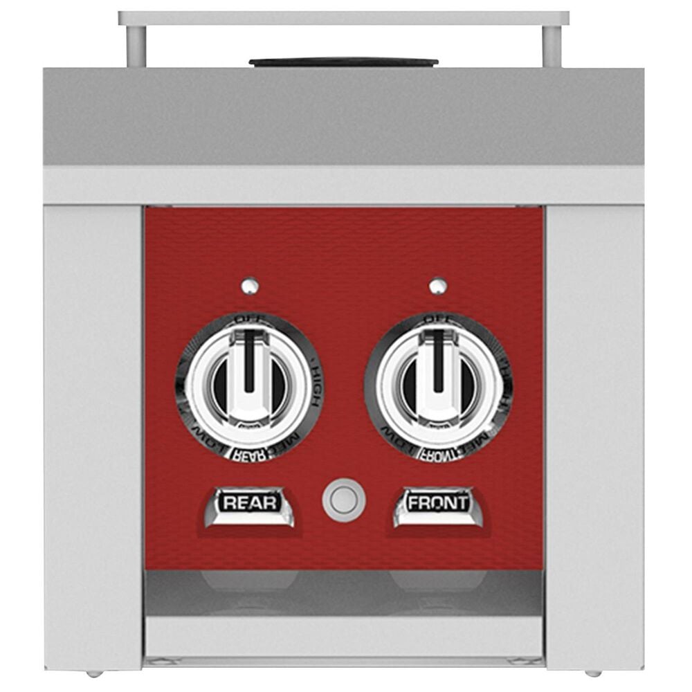 Hestan 12" Built-In Liquid Propane Double Side Burner in Matador Red, , large