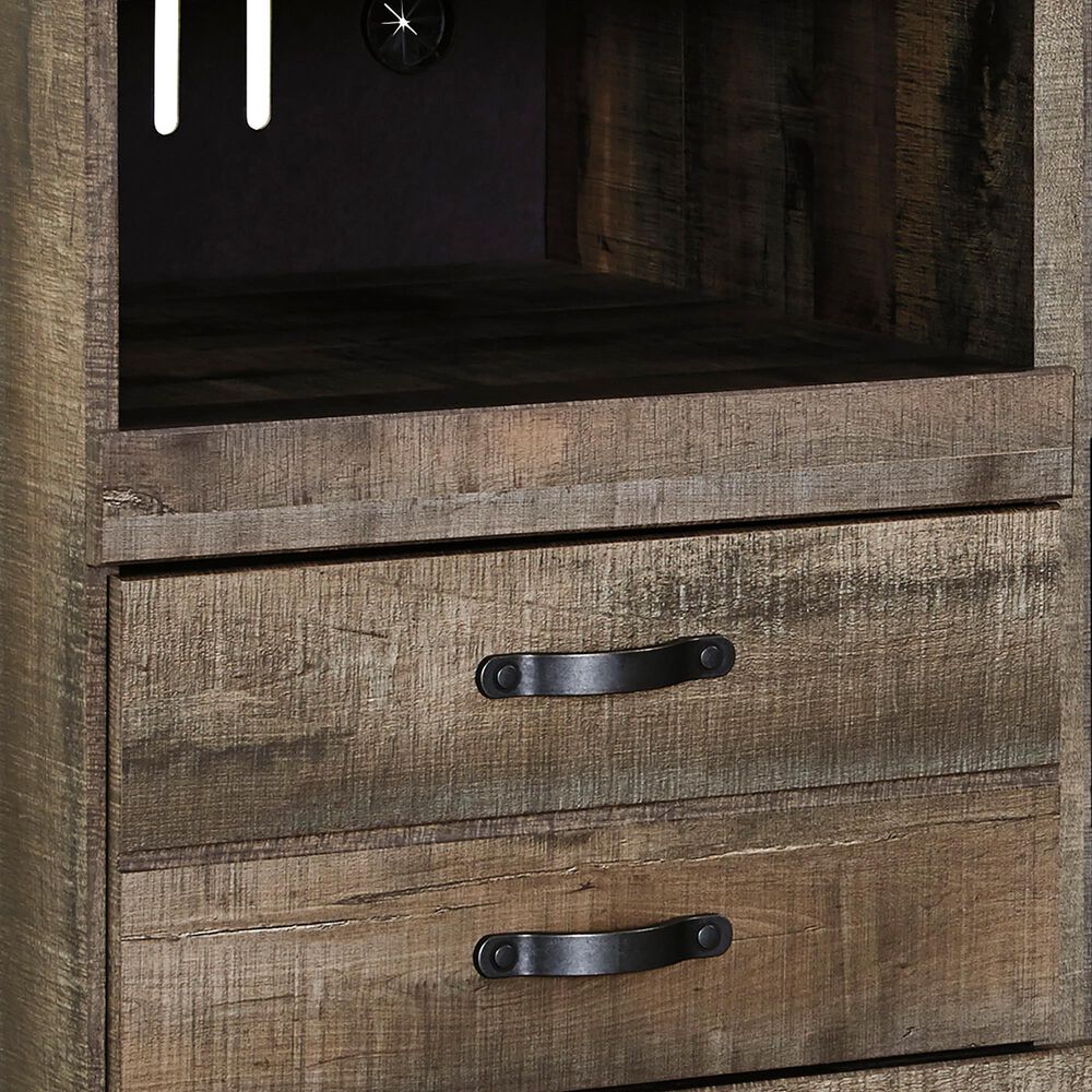Signature Design by Ashley Trinell 63.5&quot; TV Stand in Brown, , large