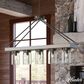 Hunter Devon Park 5-Light Linear Chandelier in Onyx Bengal and Barnwood, , large