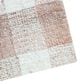 Amer Rugs Tartan 5" x 7"6" Rose Gold Area Rug, , large