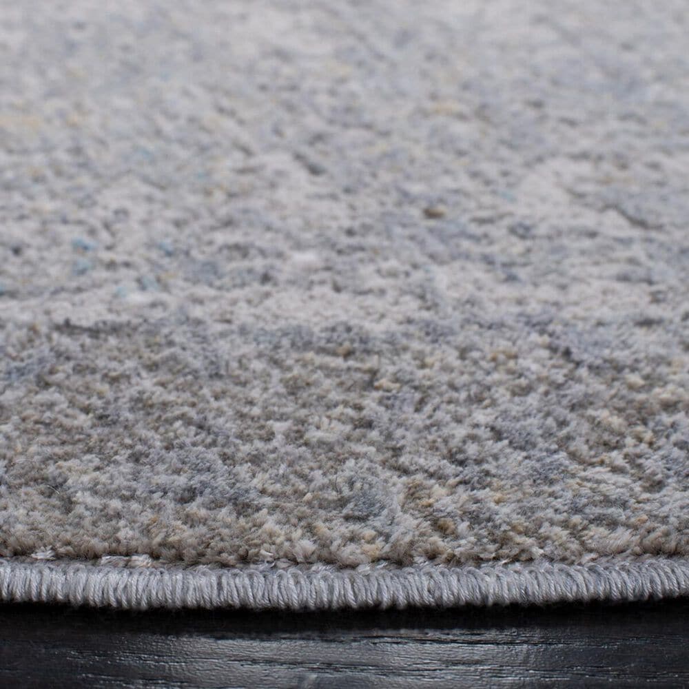 Safavieh Dream DRM401H 6&#39;7&quot; Round Grey and Blue Area Rug, , large