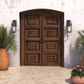 Vaxcel Cumberland 16" 1-Light Outdoor Motion Sensor Wall Sconce in Rust Iron, , large