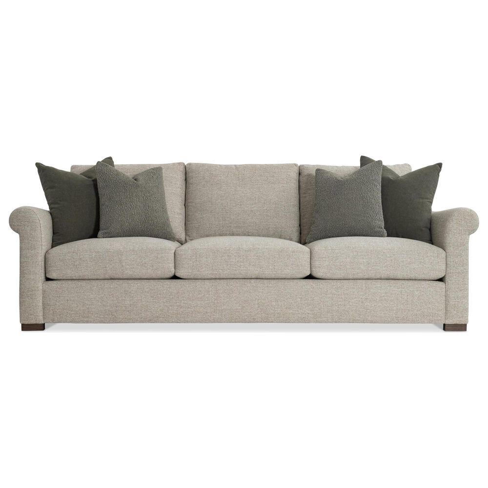 Bernhardt Keirnan Stationary Sofa in Beige and Tan, , large