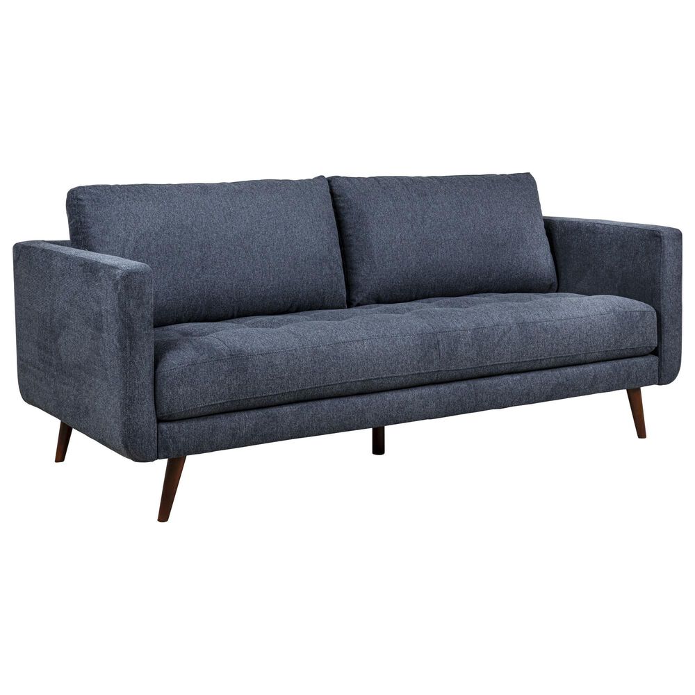 Apricot Liverpool Stationary Sofa in Denim, , large