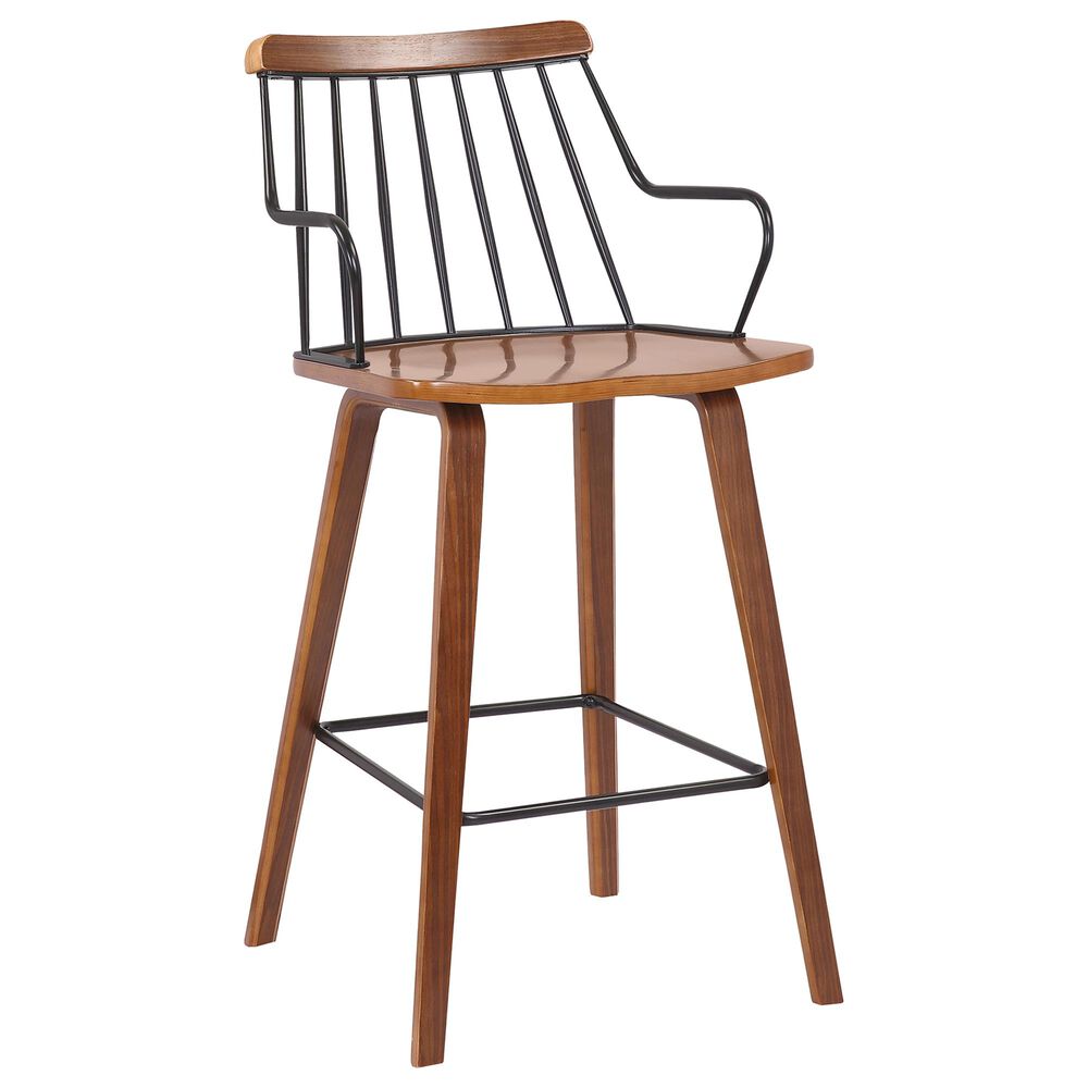 Blue River Micah 26" Counter Stool in Black, , large