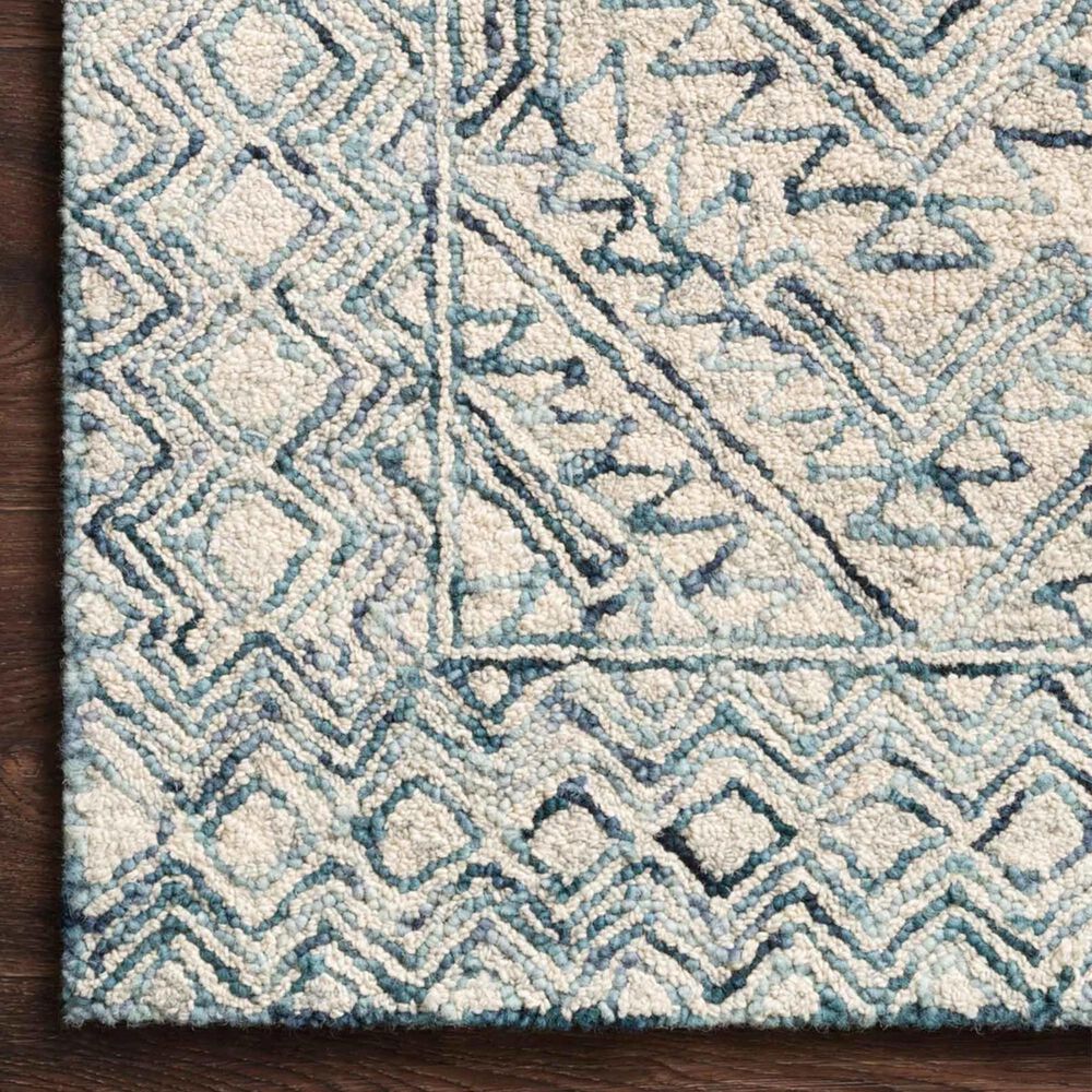 Loloi II Ziva ZV-03 7&#39;9&quot; x 9&#39;9&quot; Bluestone, , large