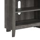 Ashley Arlenbry 58" Corner TV Stand in Gray and Weathered oak, , large