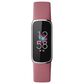 Fitbit Luxe Tracker with Orchid Band in Platinum Stainless Steel, , large