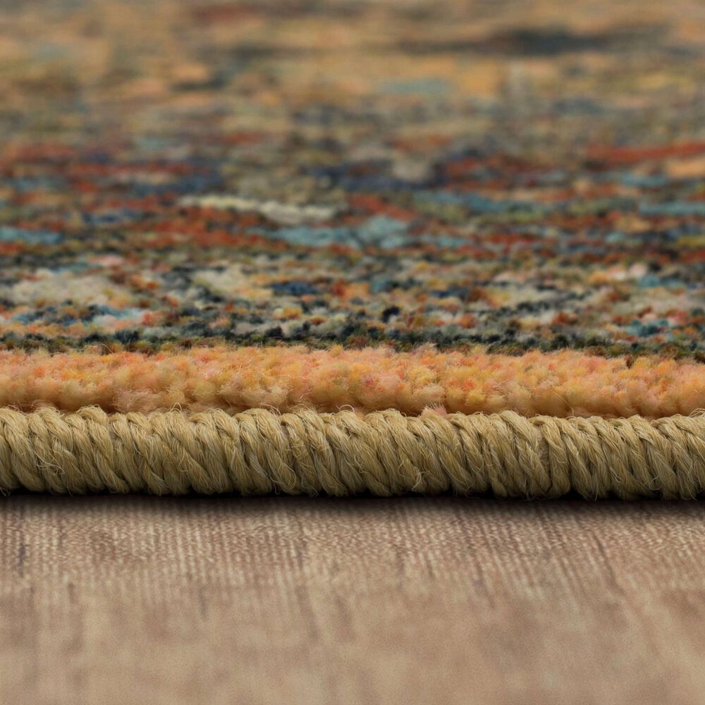 Karastan Kaleidoscope Glastonbury 5&#39; x 8&#39; Multicolor Area Rug, , large