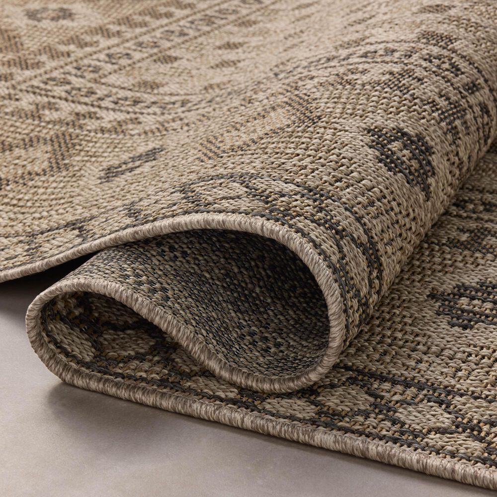Loloi II Providence 8&#39;6&quot; x 12&#39; Dove and Charcoal Indoor/Outdoor Area Rug, , large