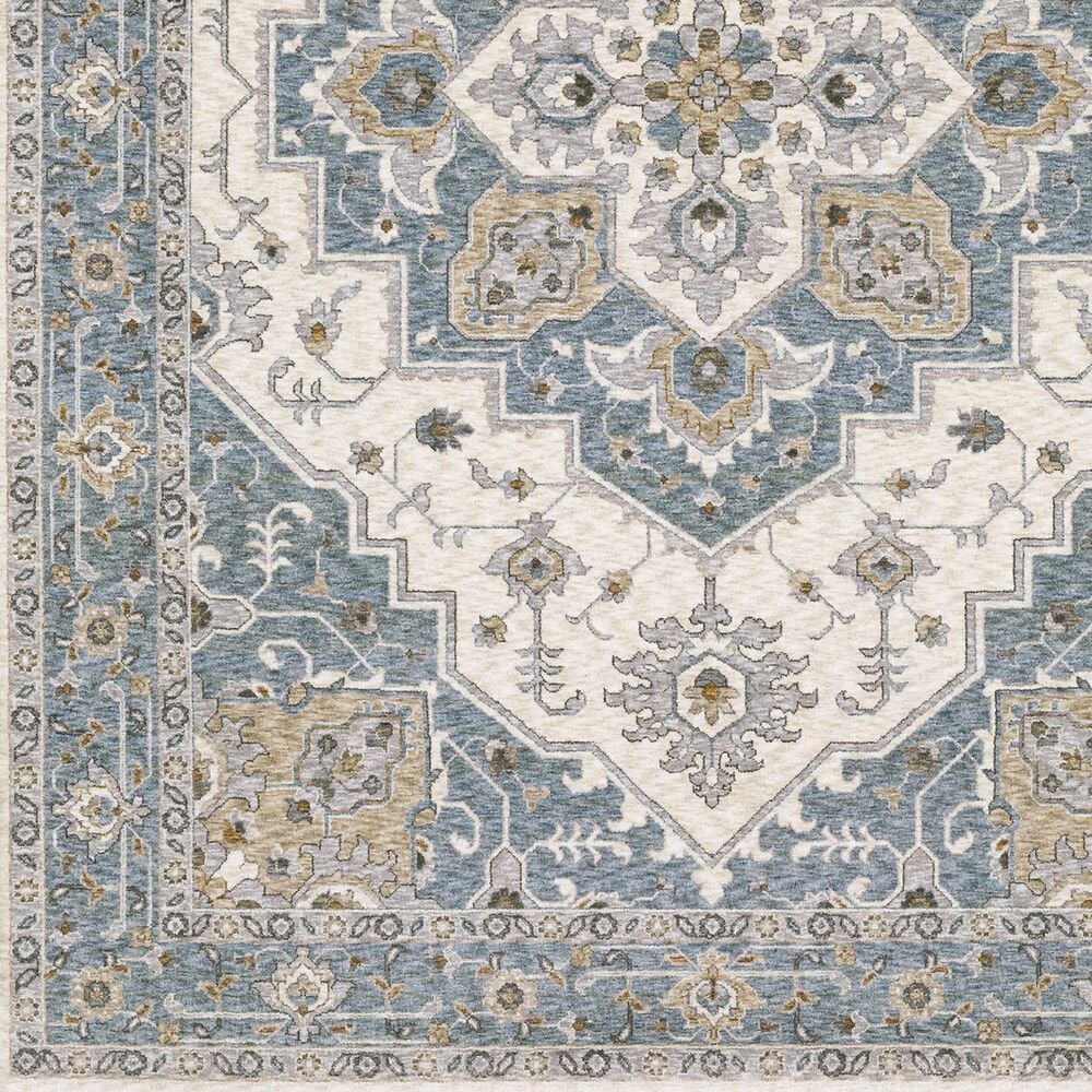 Oriental Weavers Maharaja 2&#39;3&quot; x 7&#39;6&quot; Blue and Ivory Runner, , large