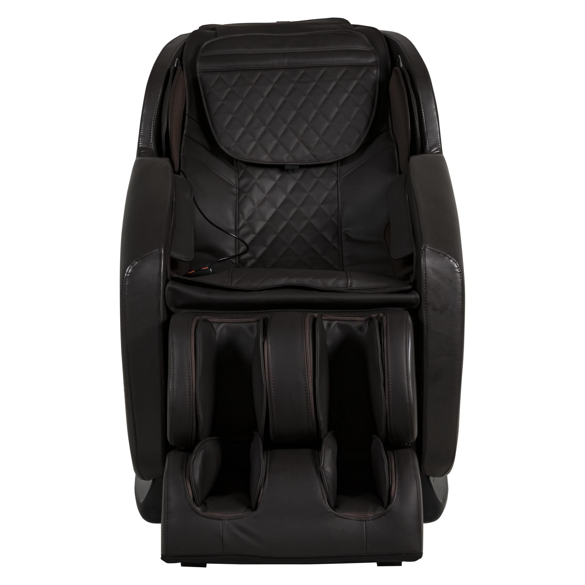 Ergotec Massage Chair with Lumbar Heat in Brown NFM