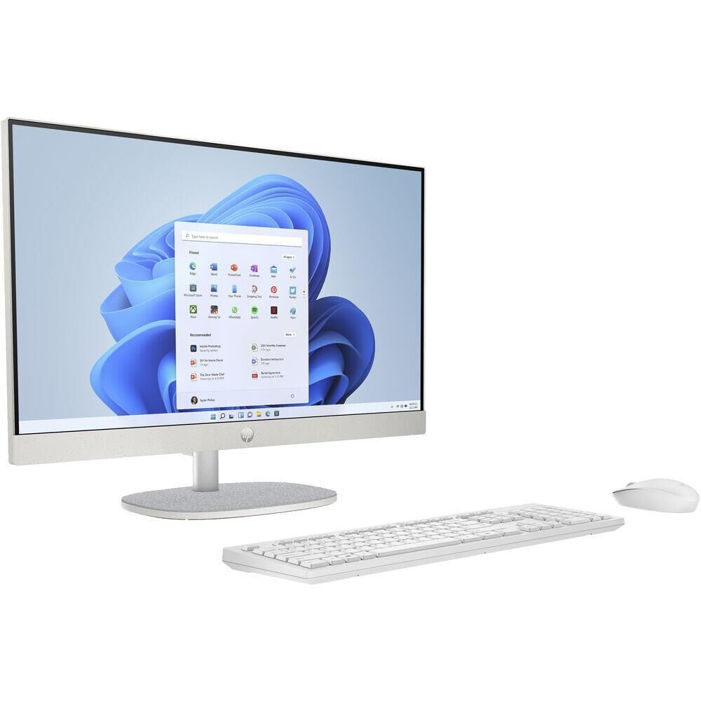 HP 24" AIO All-in-One Desktop | AMD Ryzen 7 7730U - 16GB RAM - AMD Radeon Graphics - 512GB SSD in Sliver, , large