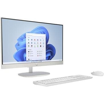 HP 24" AIO All-in-One Desktop | AMD Ryzen 7 7730U - 16GB RAM - AMD Radeon Graphics - 512GB SSD in Sliver, , large
