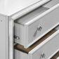 New Heritage Design Stardust 3-Piece Queen Bedroom Set in White and Silver, , large