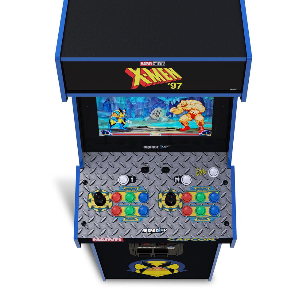 Arcade1Up Marvel vs Capcom 2 X-Men &#39;97 Edition Deluxe Arcade Machine in Multicolor, , large