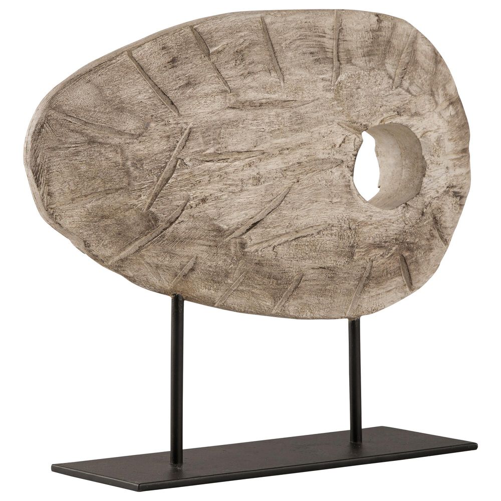 Ashley Dashburn Sculpture in Antique White and Black, , large