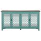 Belle Furnishings Kensington 4-Door Accent Cabinet in Blue, , large