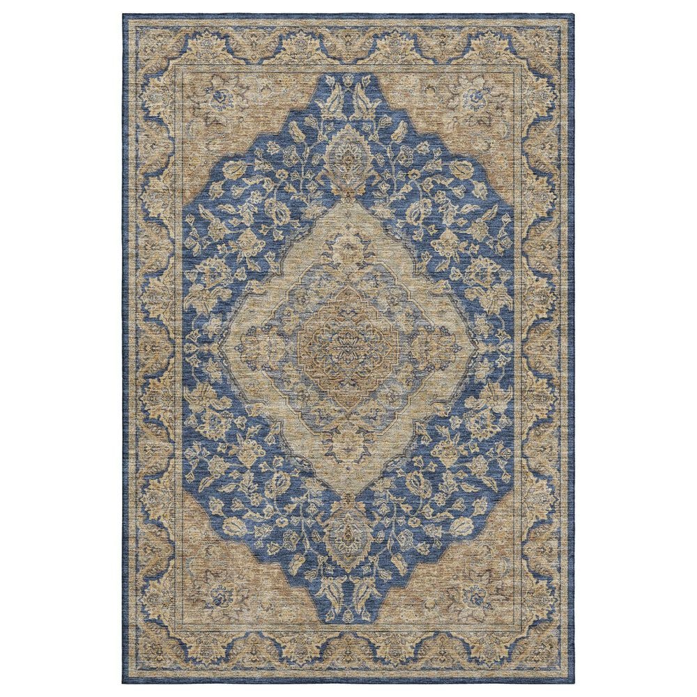 Dalyn Rug Company Hatay HY3 10" x 14" Navy Area Rug, , large