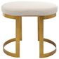 Uttermost Infinity Accent Stool in Gold, , large
