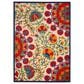 Nourison Aloha Floral 5"3" x 7"5" Red and Multicolor Indoor/Outdoor Area Rug, , large