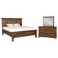 Napa Furniture Design Hillcrest 3-Piece King Bedroom Set in Dark Chestnut, , large