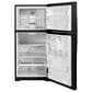 GE Appliances 21.9 Cu. Ft. Top-Freezer Refrigerator Dual Control in Black, , large