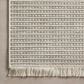 Amber Lewis x Loloi Malibu MAB-04 2"3" x 3"9" Ivory and Dove Indoor/Outdoor Area Rug, , large