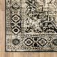 Oriental Weavers Georgia Medallion 429G0 Gray and Black 1"10" x 7"6" Runner, , large