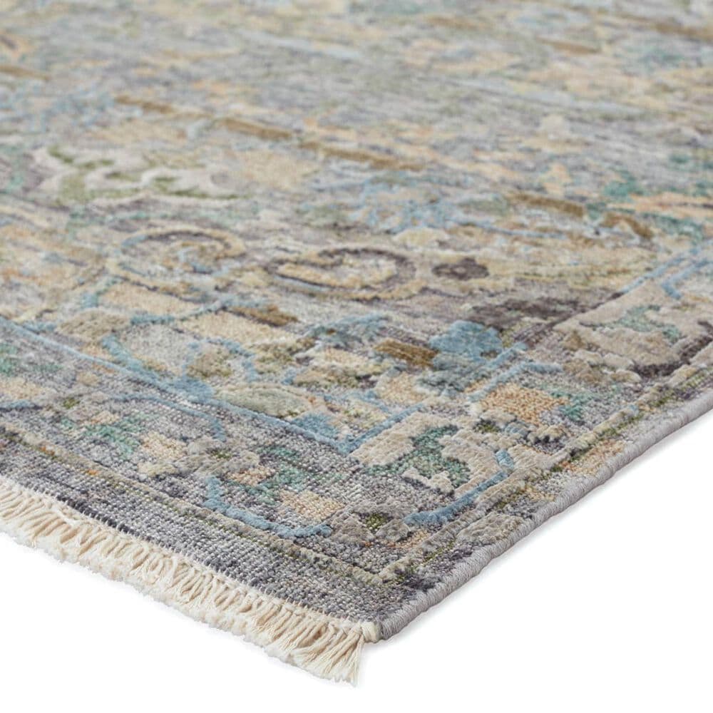 Jaipur Amoret Estoria 9&#39; x 12&#39; Silver Blue Area Rug, , large