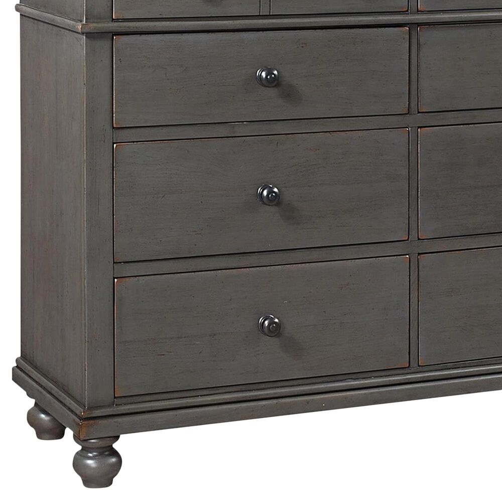 Riva Ridge Oxford 4-Piece Queen Bedroom Set in Peppercorn, , large