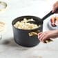 Faber Forged Induction 3-Quart Ceramic Nonstick Sauce Pan with Lid in Black and Gold, , large