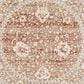 Surya Carlisle 5"3" Round Dusty Pink, Ivory, Pale Blue, Sage, Olive and Medium Brown Area Rug, , large