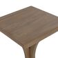 Linden Boulevard Dylan Sculptural Pedestal End Table in Natural, , large