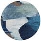 Dalyn Rug Company Boca BO7 Denim 8" Round Area Rug, , large