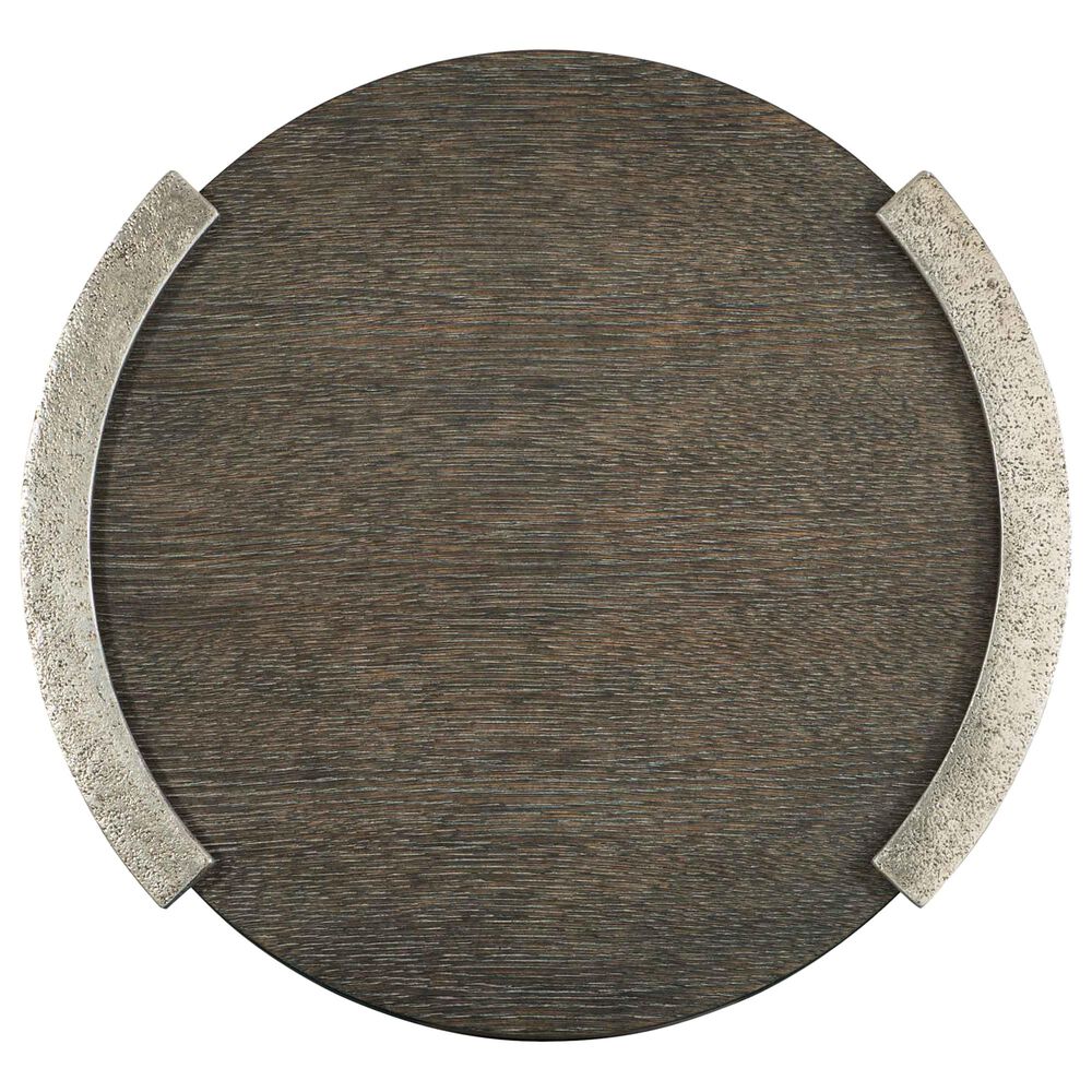Bernhardt Gainsford End Table in Weathered Charcoal and Graphite, , large