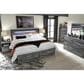 Ashley Baystorm King Panel Bed with 2 Storage Drawers in Gray, , large