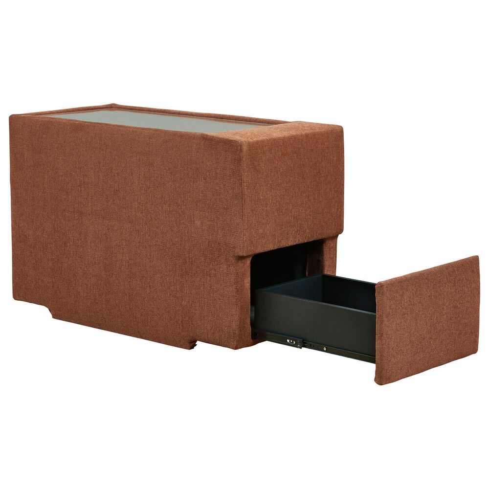 Ashley Modmax 8-Piece Sectional with Storage Consoles in Spice, , large