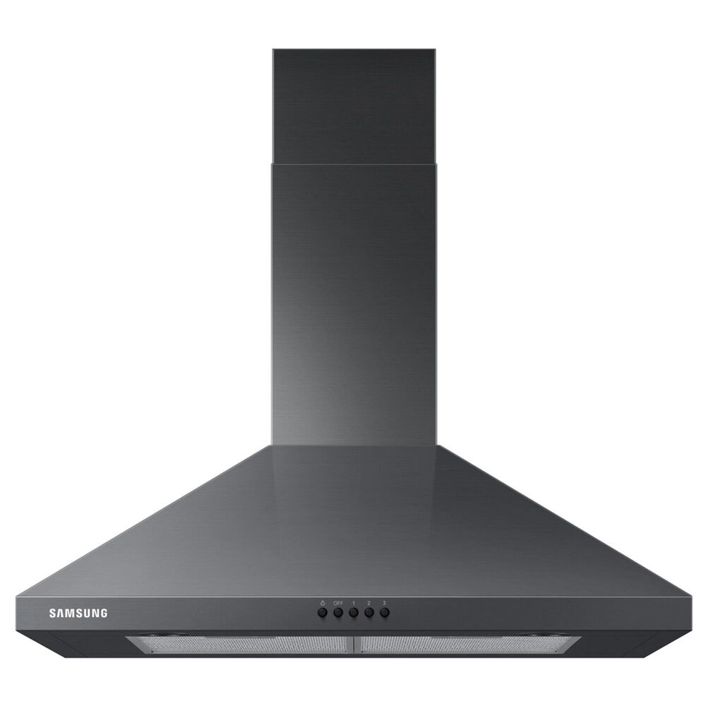 Samsung 30" Digital Chimney Range Hood in Black Stainless Steel, , large
