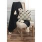 Rizzy Home Polka Dot 20" Down Filled Pillow in Natural, , large