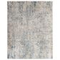 Surya Cardiff CDF-2300 Light Gray, Charcoal, Light Beige, Tan and Dark Blue 12" x 15" Area Rug, , large